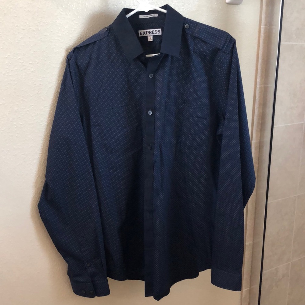 Men’s Express extra slim shirt size L